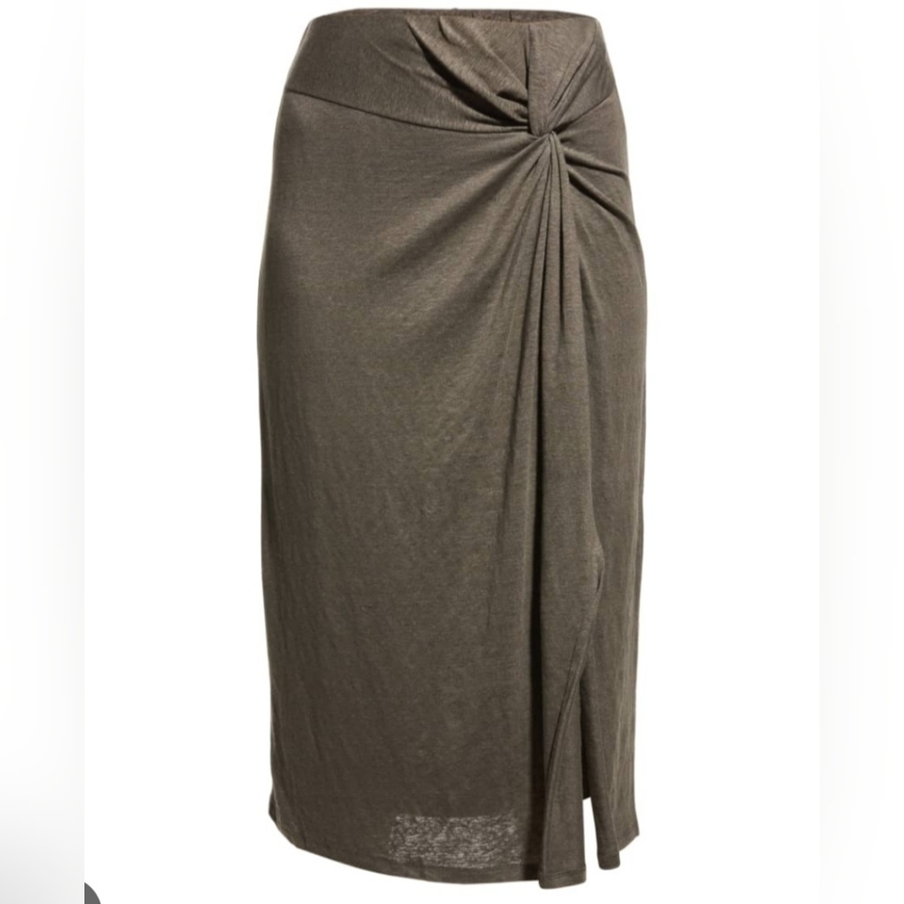 NWT Max Mara Leisure Jersey Linen Skirt